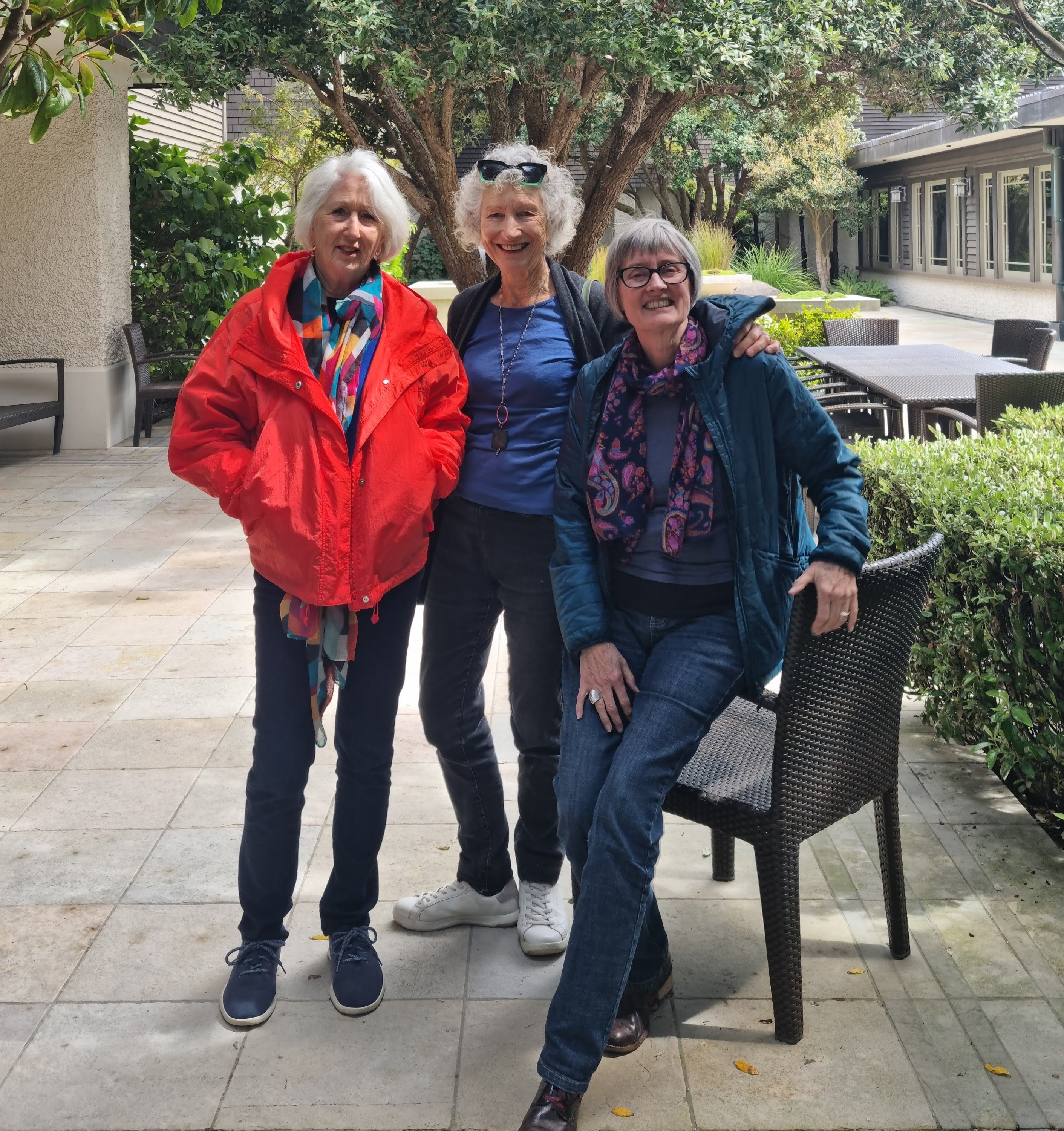 Shine On team, Glenis Giles, Anna C, Nicola Olsen